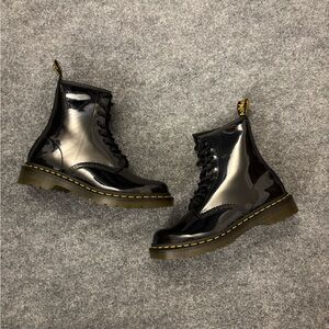 Patent Leather Boots